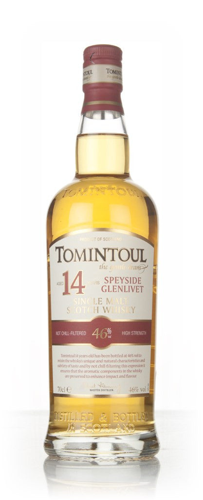 Tomintoul 14 Year Old Single Malt Scotch Whisky (750ml)