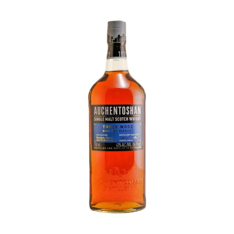 Auchentoshan Three Wood Single Malt Scotch Whisky (750ml)