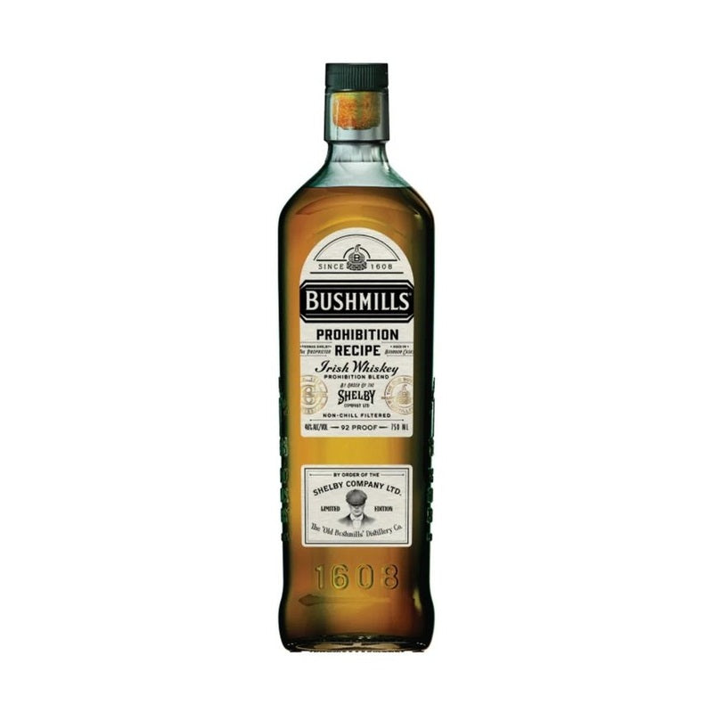 Bushmills Prohibition Recipe Peaky Blinders Irish Whiskey (750ml)