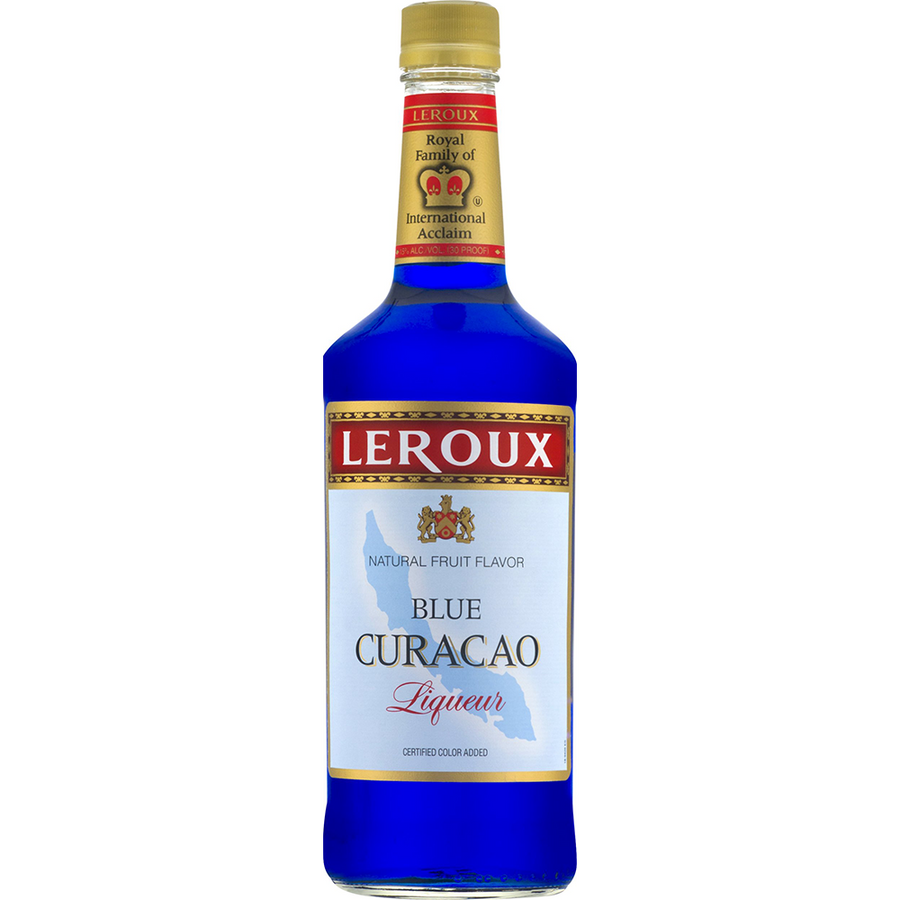 Leroux Blue Curacao - (750ml)