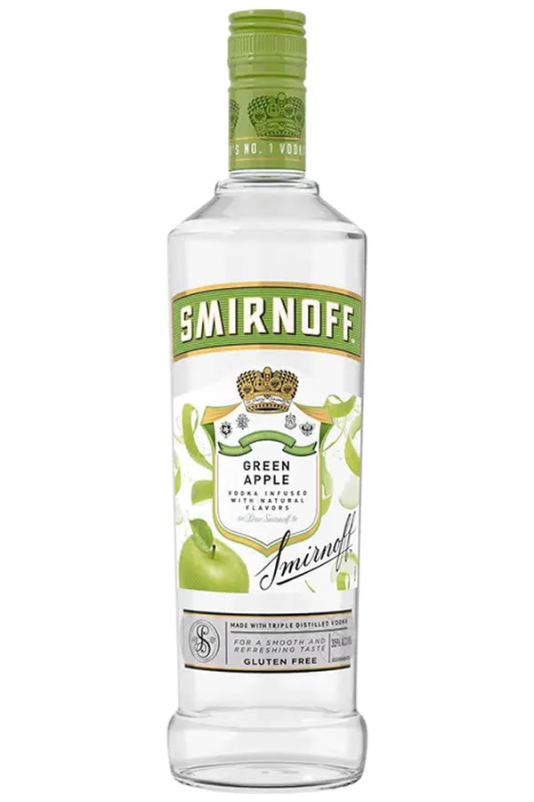 Smirnoff Green Apple Vodka (750ml)