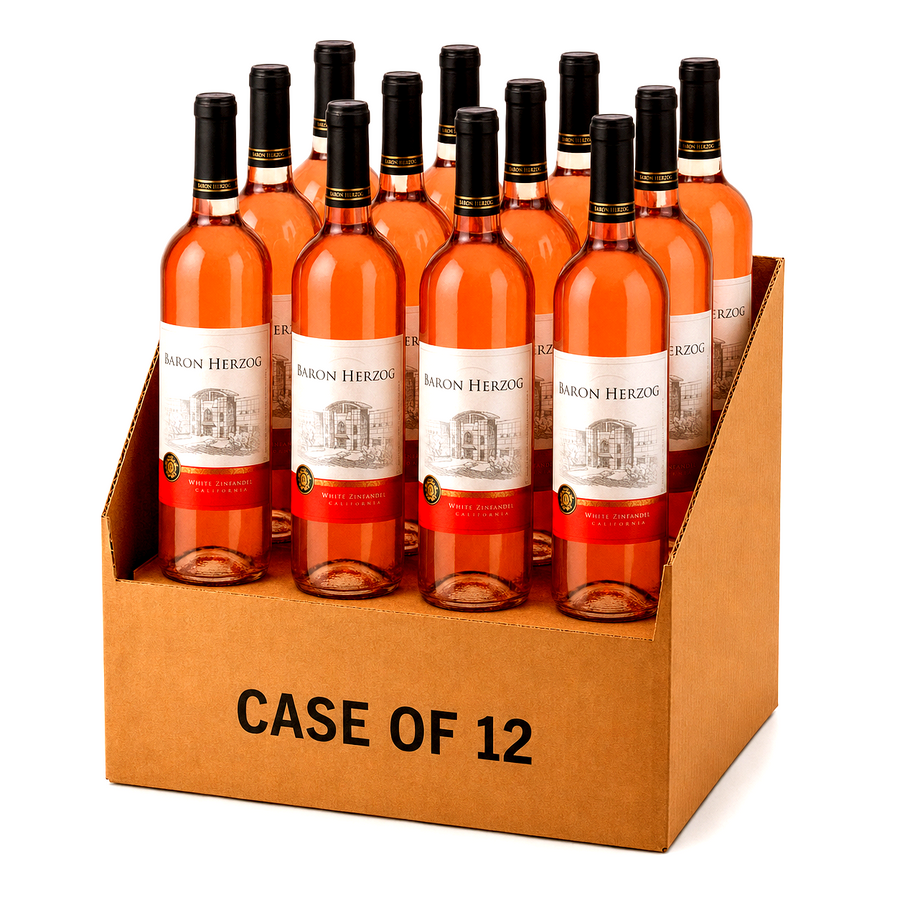 Baron Herzog White Zinfandel - Case of 12 (750ml)