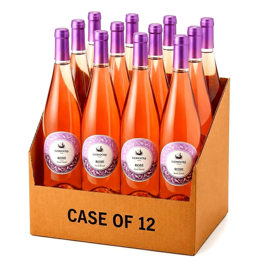Gondola Rose - Case of 12 (750ml)