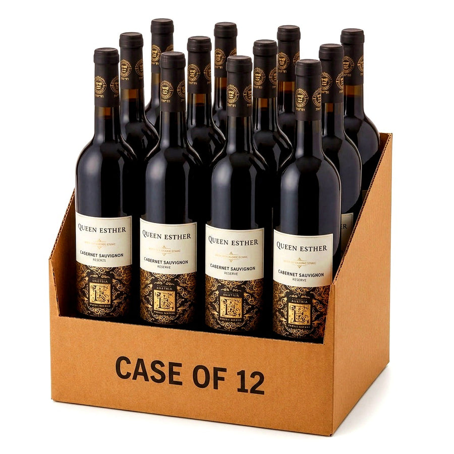 Queen Esther Reserve Cabernet Sauvignon Organic - Case of 12 (750ml)