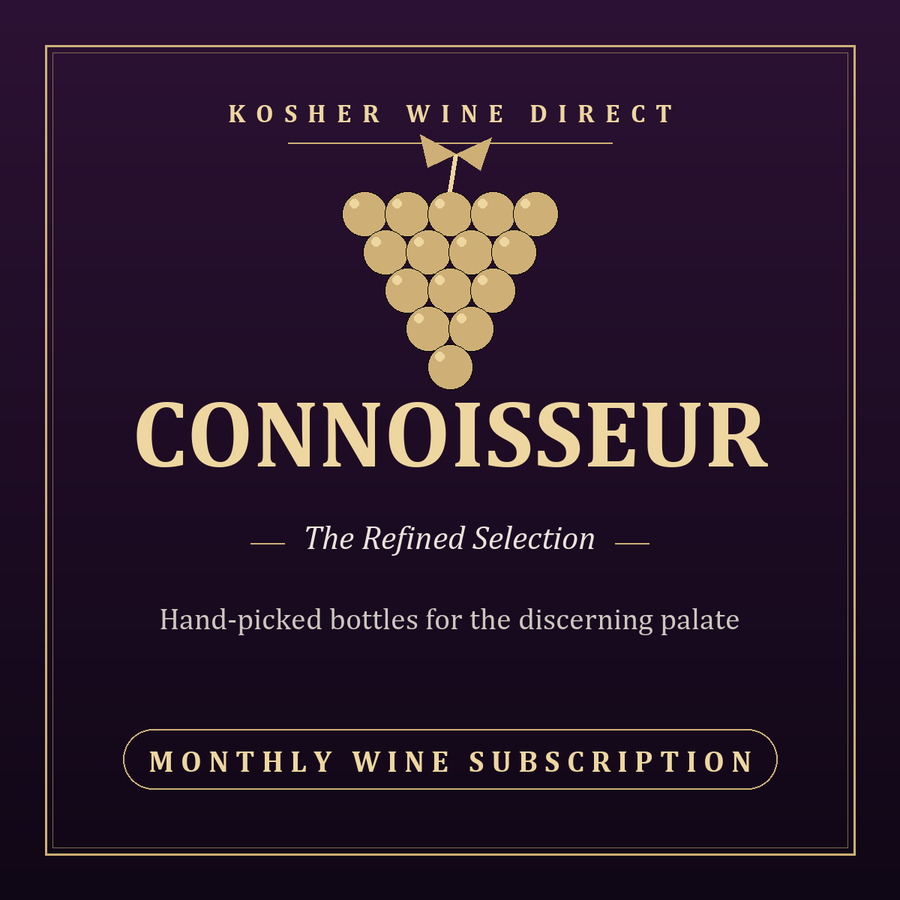 Connoisseur Wine Club, 6 bottles of kosher wine, monthly subscription