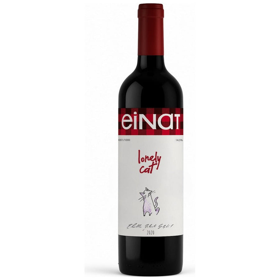 Einat Lonely Cat Petit Verdot 750ml bottle
