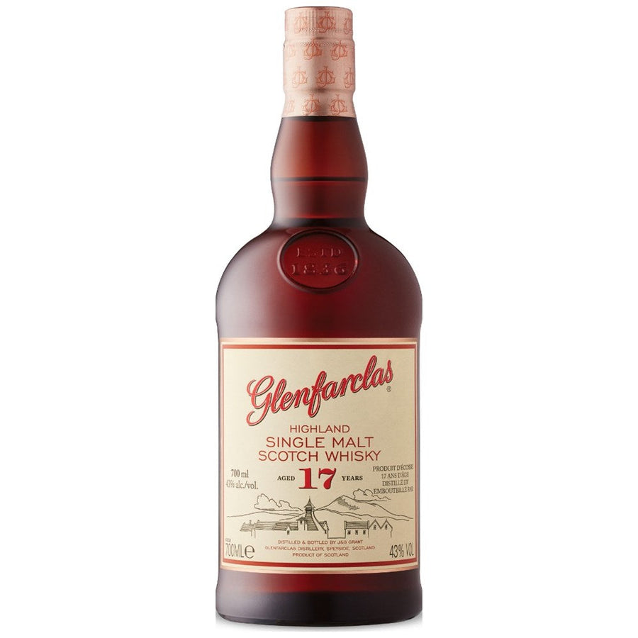 Glenfarclas 17 Year Single Malt Scotch Whisky (750ml)