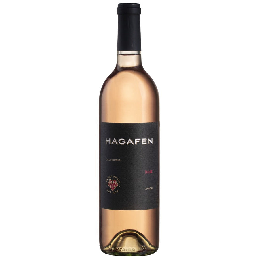 Hagafen Rose 750ml bottle