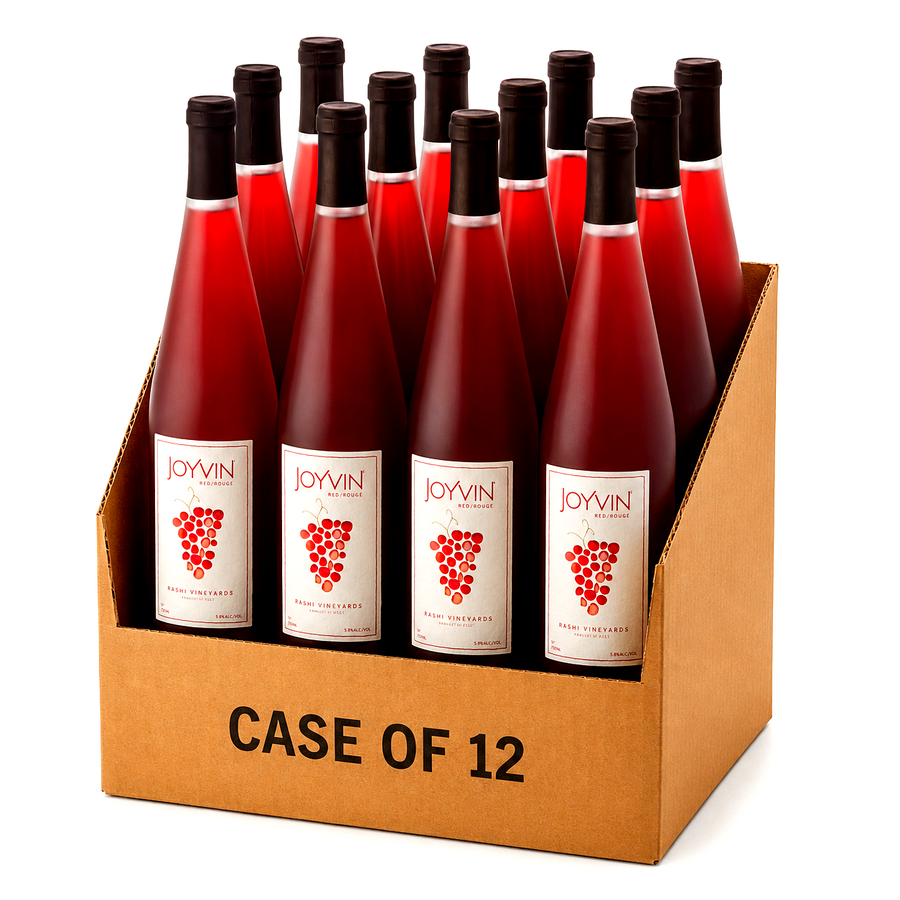 Rashi Joyvin Red - Case of 12 (750ml)