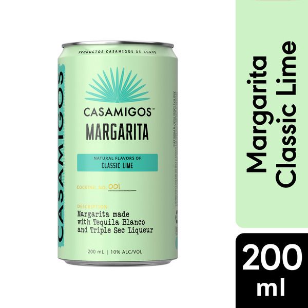 Casamigos Margarita, Classic Lime (200ml can)