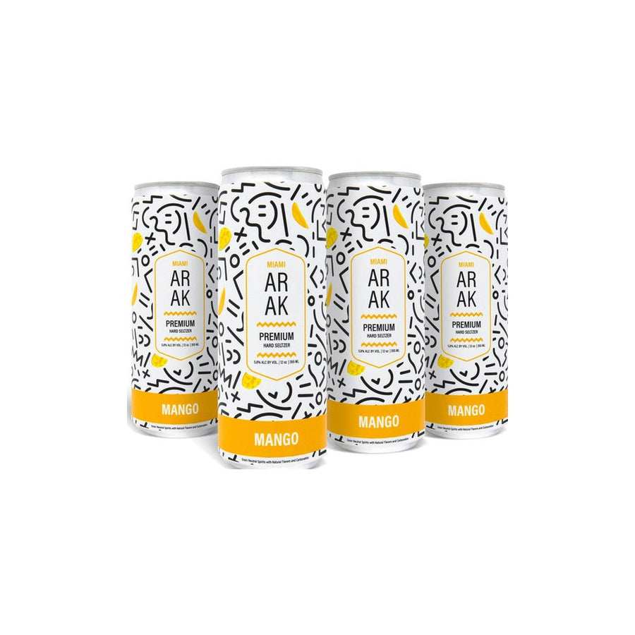 Miami Mango Arak Hard Seltzer 4-Pack