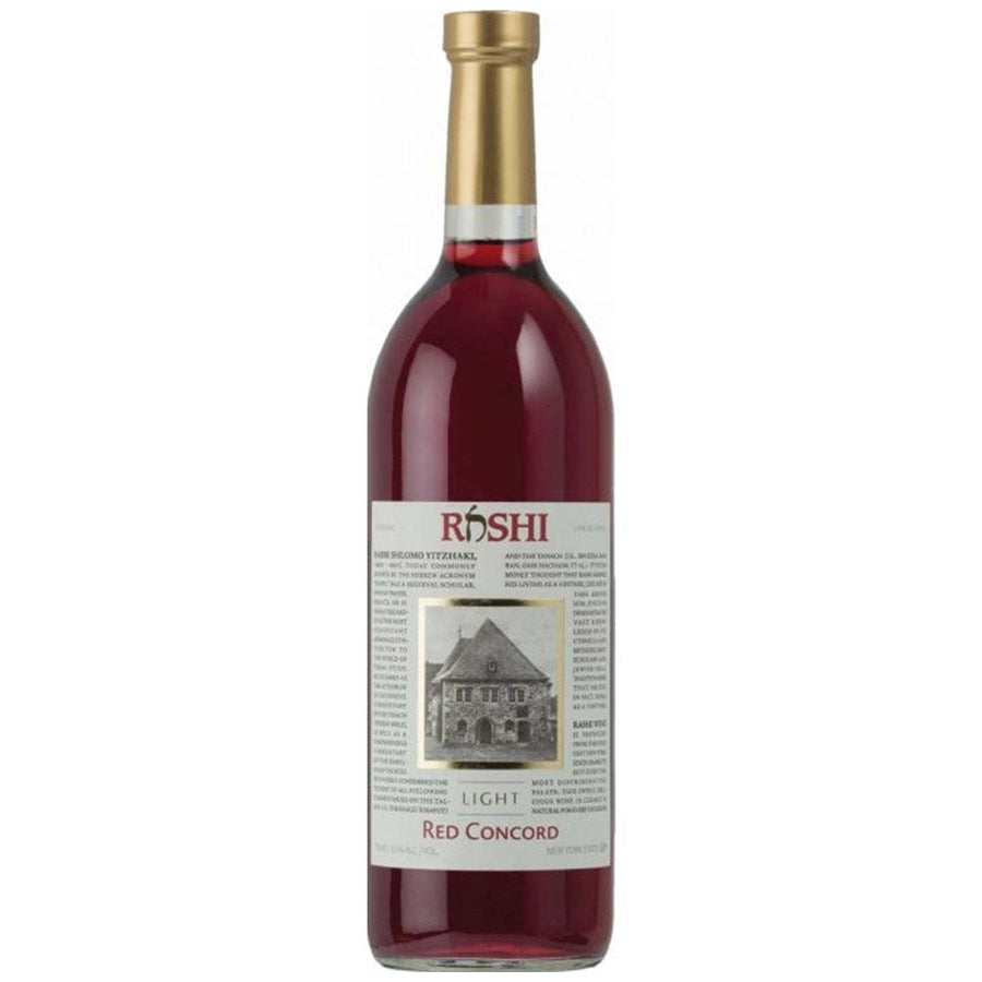 Rashi Light Red Concord - Case of 12 (750ml)
