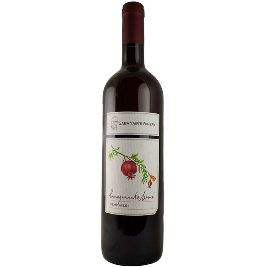 Saba Yair’s Winery Sweet Pomegranate Wine - (750ml)