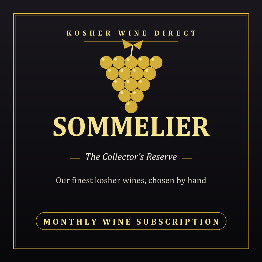 Sommelier Wine Club, 6 bottles of premium kosher wine, quarterly subscription