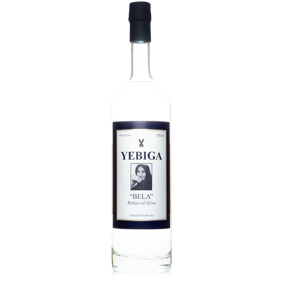 Yebiga "Bela" Rakija Serbian Plum Brandy (750ml)